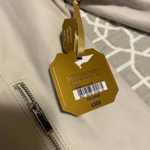 NWT Leather Moto Jacket - Picture 7 of 7